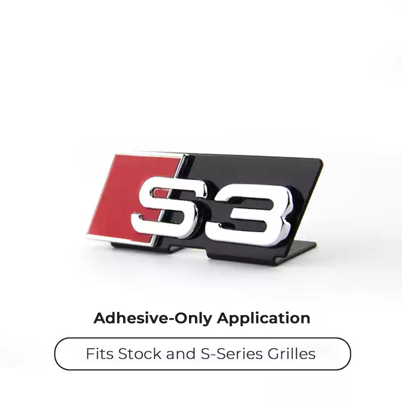 Asign Audi Grille Emblem - Fits Both Honeycomb & OEM Grilles