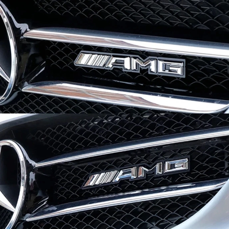 Asign AMG Front Grille Emblem Badge for Mercedes-Benz A/C/E-Class