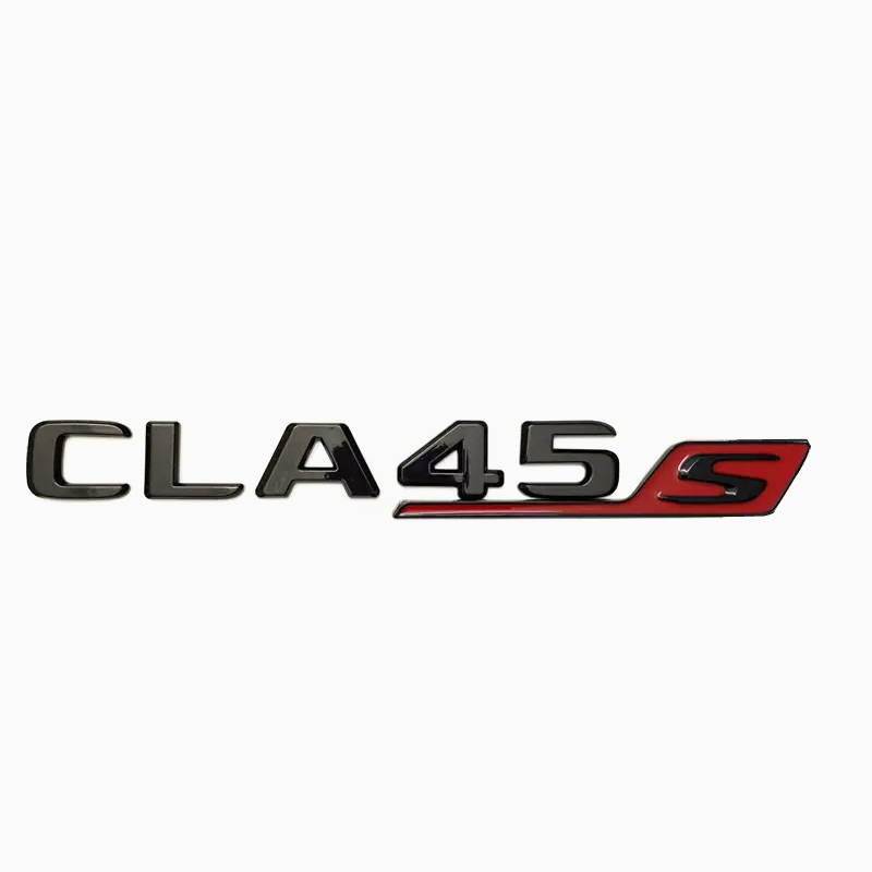 Asign Gloss Black Rear Trunk Emblem For Mercedes GLE/GLC/C-Class/CLE/GLB/CLA/E-Class/SLK