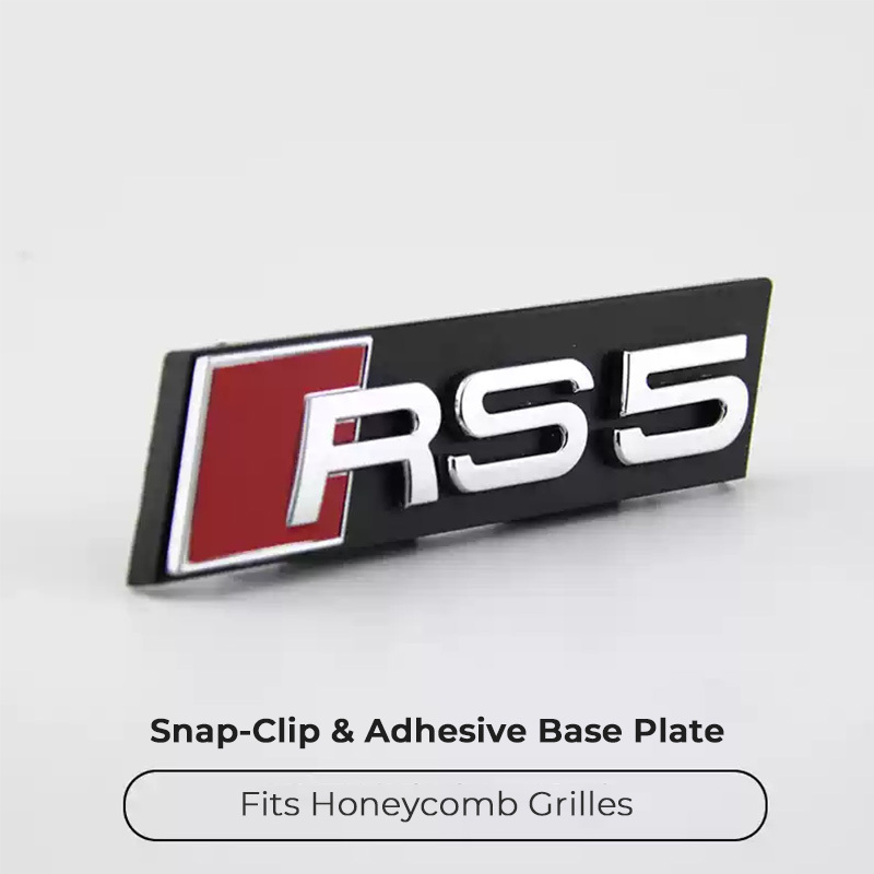 Asign Audi Grille Emblem - Fits Both Honeycomb & OEM Grilles