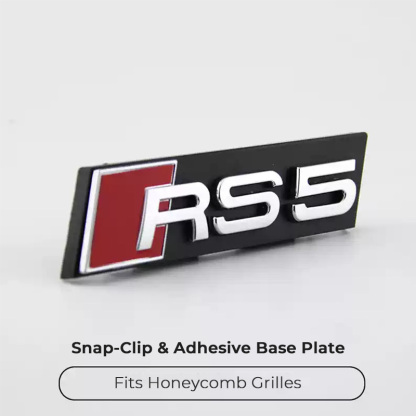 Asign Audi Grille Emblem - Fits Both Honeycomb & OEM Grilles