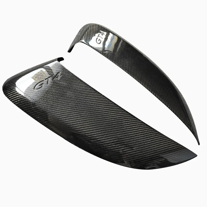 Asign Carbon Fiber GT4 Style Side Intake Scoops for Porsche 981/718 Cayman/Boxster
