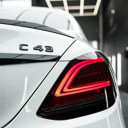 Asign Gloss Black Rear Trunk Emblem For Mercedes GLE/GLC/C-Class/CLE/GLB/CLA/E-Class/SLK