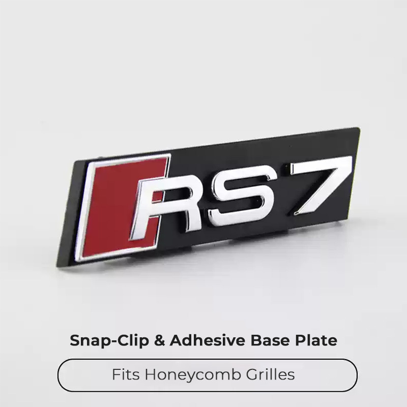 Asign Audi Grille Emblem - Fits Both Honeycomb & OEM Grilles