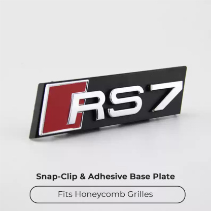 Asign Audi Grille Emblem - Fits Both Honeycomb & OEM Grilles