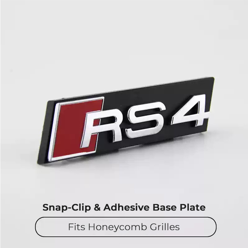 Asign Audi Grille Emblem - Fits Both Honeycomb & OEM Grilles