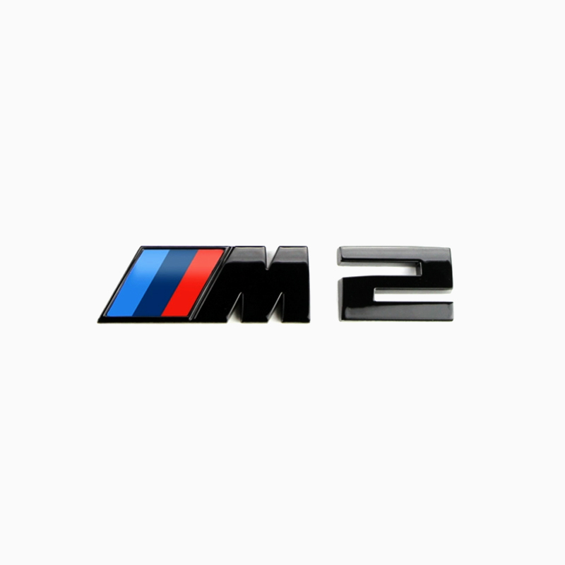 Asign 3D Sport Badge Kit for BMW - ABS Black Chrome/Carbon Fiber