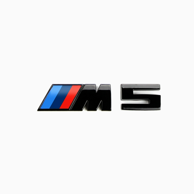 Asign 3D Sport Badge Kit for BMW - ABS Black Chrome/Carbon Fiber