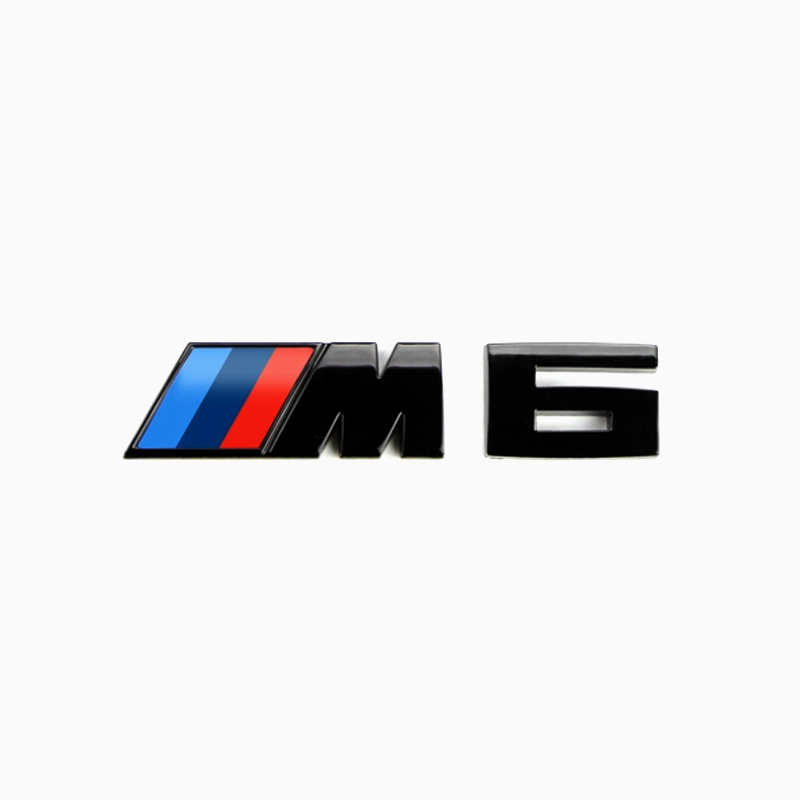 Asign 3D Sport Badge Kit for BMW - ABS Black Chrome/Carbon Fiber