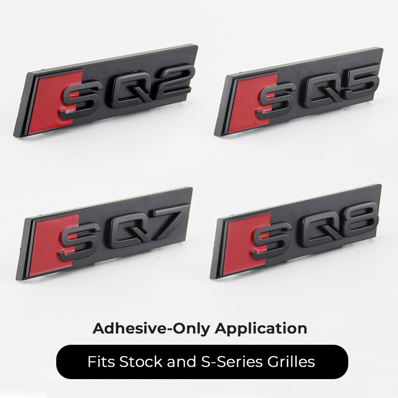 Asign Audi Grille Emblem - Fits Both Honeycomb & OEM Grilles