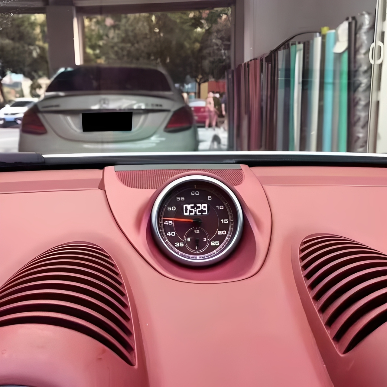 Asign Dashboard Stopwatch Cover for Porsche 718 (2016–2022)