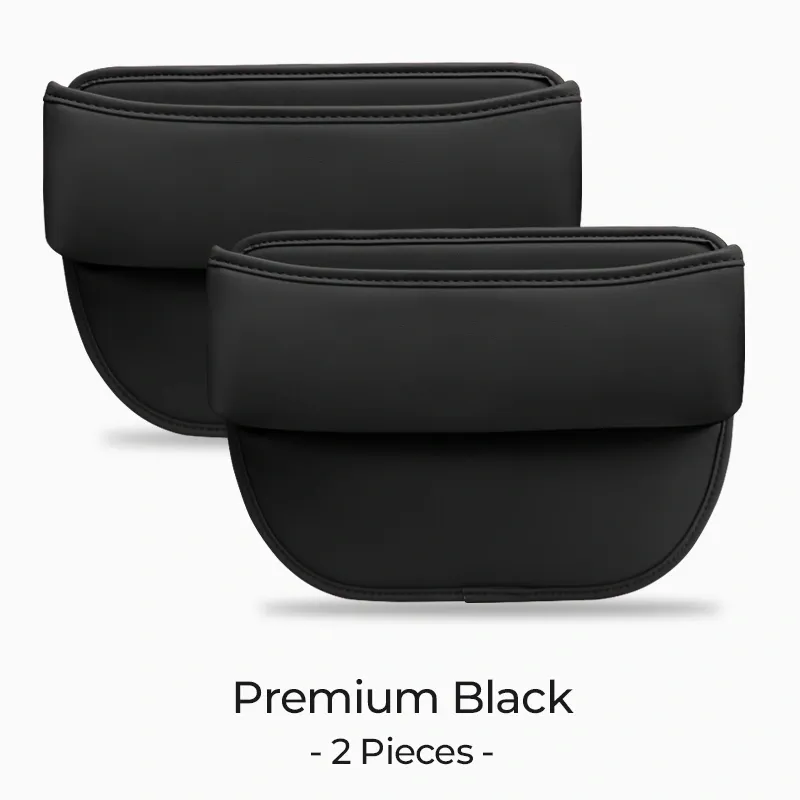 Asign Seat Gap Organizer – Genuine Leather, Custom Fit for BMW