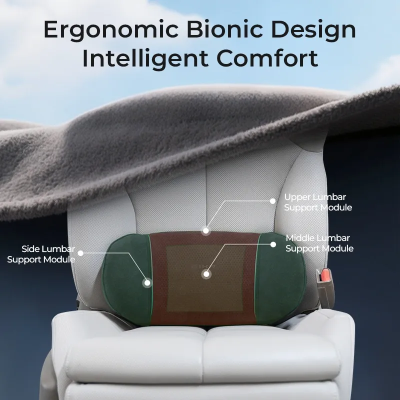 Asign Zero-Pressure Plus Lumbar Cushion – Ergonomic Memory Foam Back Support for Long Drives