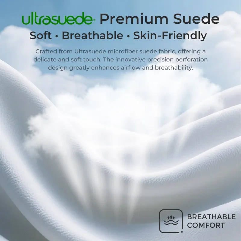 Asign Zero-Pressure Plus Lumbar Cushion – Ergonomic Memory Foam Back Support for Long Drives