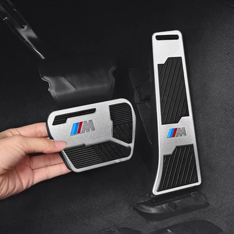 Asign Universal Aluminum Alloy Accelerator & Brake Pedal Covers