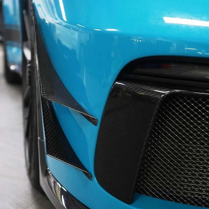 Asign Dry Carbon Fiber Front Bumper Canards for Porsche 911/991.2 GT3