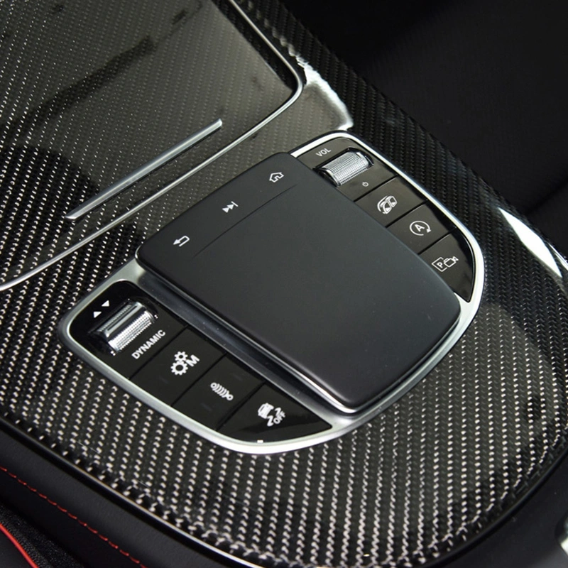 Asign 3K Dry Carbon Fiber Dashboard Console Trim Cover for Mercedes E-Class W213 / C238 / AMG E63 (2016-2018)