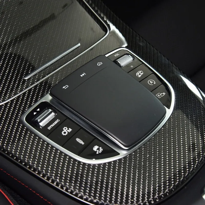 Asign 3K Dry Carbon Fiber Dashboard Console Trim Cover for Mercedes E-Class W213 / C238 / AMG E63 (2016-2018)