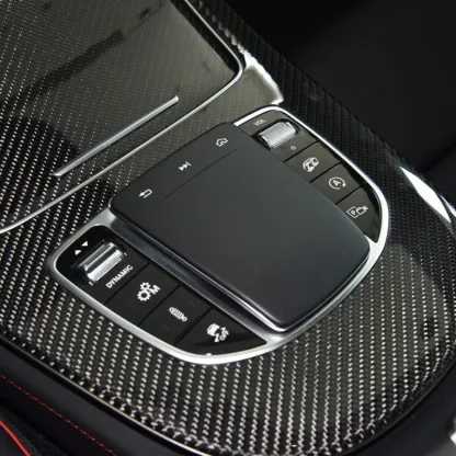 Asign 3K Dry Carbon Fiber Dashboard Console Trim Cover for Mercedes E-Class W213 / C238 / AMG E63 (2016-2018)