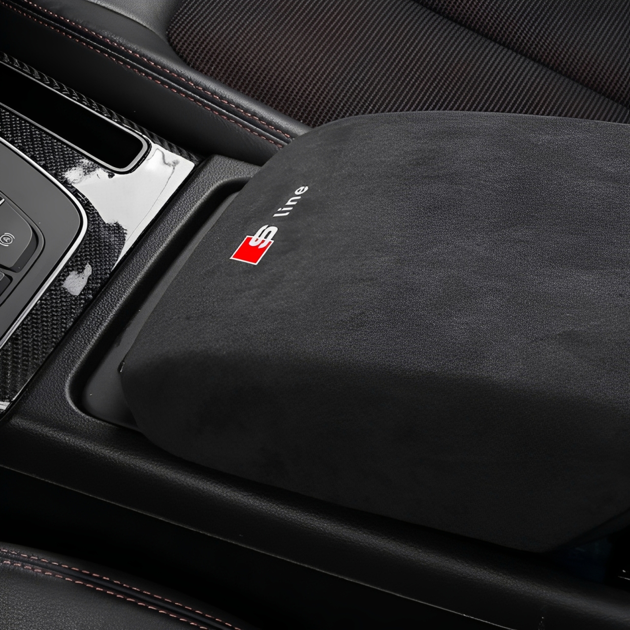 Asign Alcantara Center Armrest Cover For Audi A4/A5/A6/A7/Q5