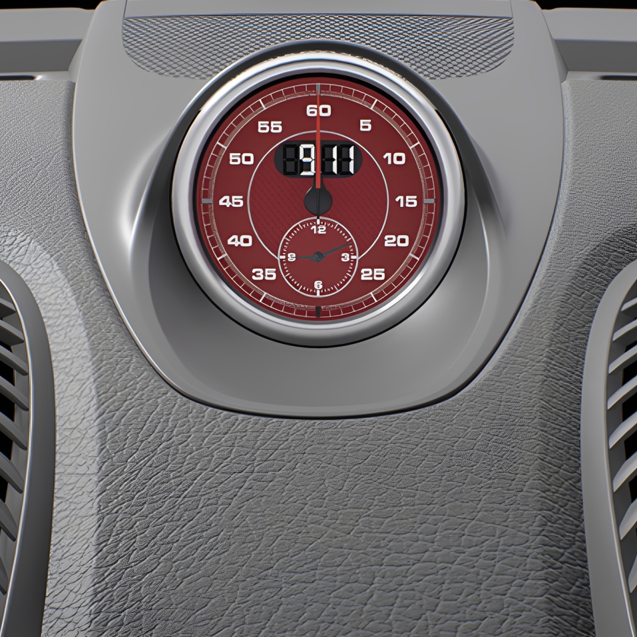 Asign Dashboard Stopwatch Cover for Porsche 718 (2016–2022)