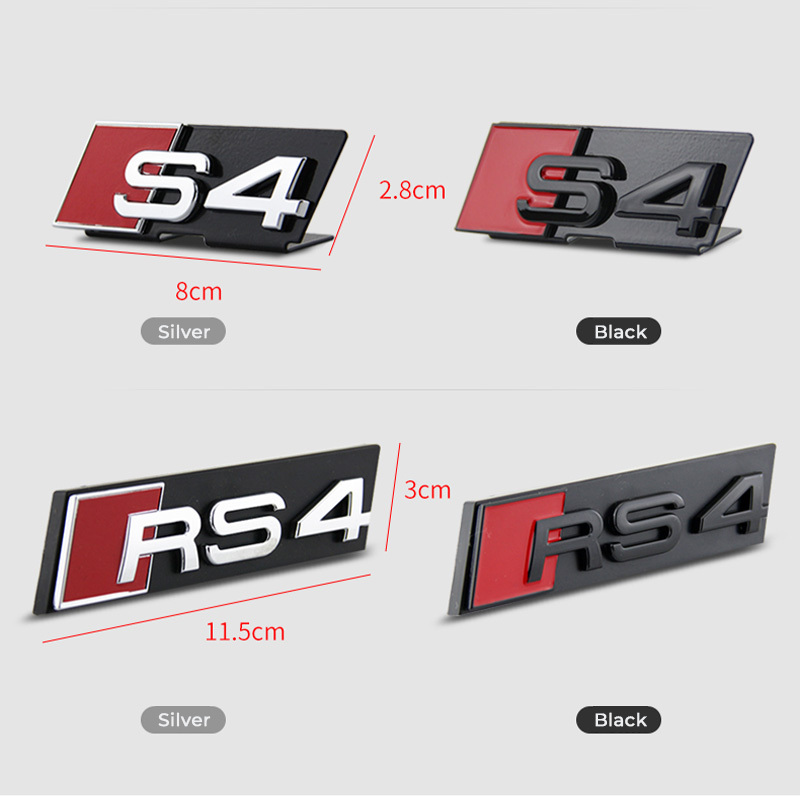 Asign Audi Grille Emblem - Fits Both Honeycomb & OEM Grilles