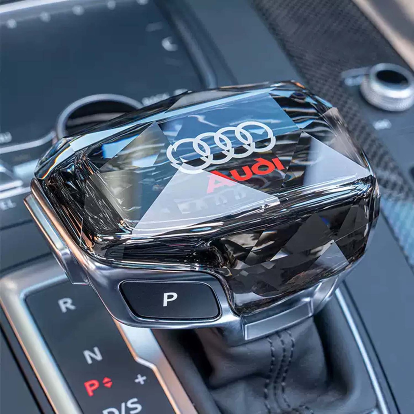 Asign Carbon Fiber Shift Knob Cover For B9-B9.5 2016-2024 Audi A4/S4/RS4/A5/S5/RS5/Q5/SQ5, Premium Quality, Easy Install
