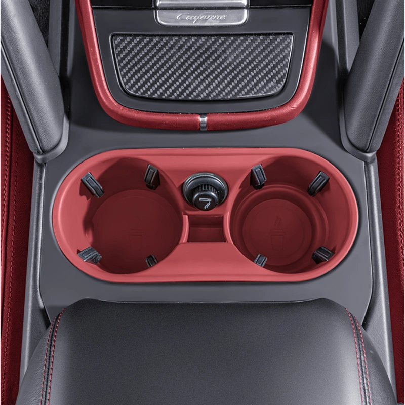 Asign Cup Holder & Console Mats for Porsche Cayenne (2018–2025)