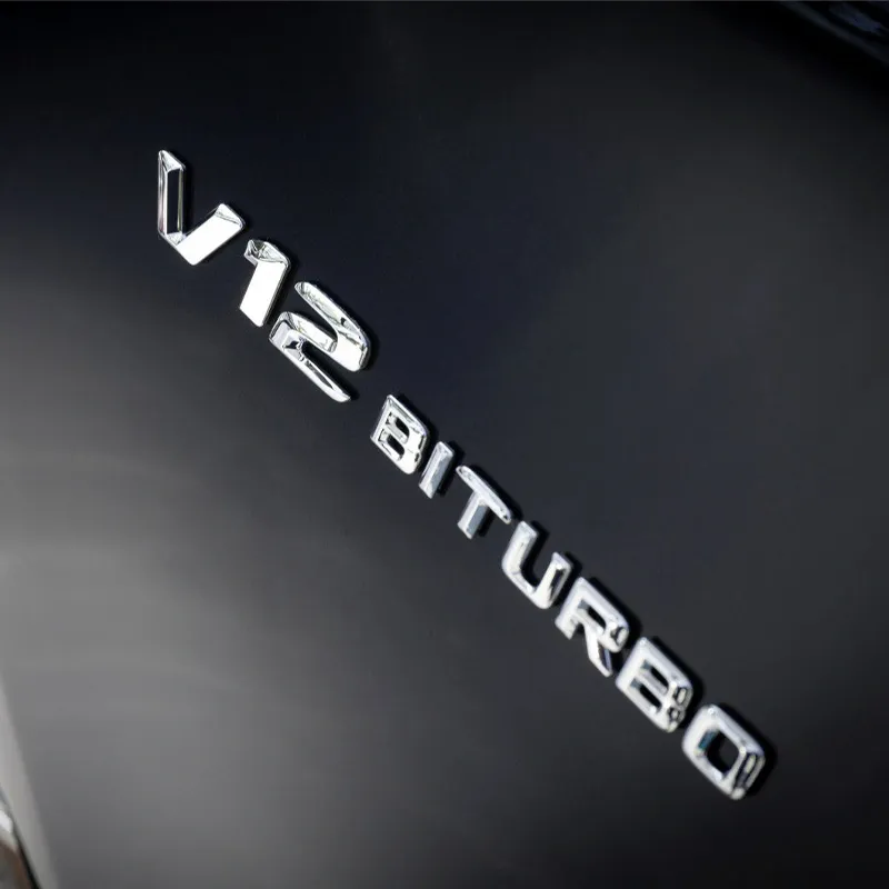 Asign Gloss Fender Side Badge Trim For Mercedes A/B/C/E Class