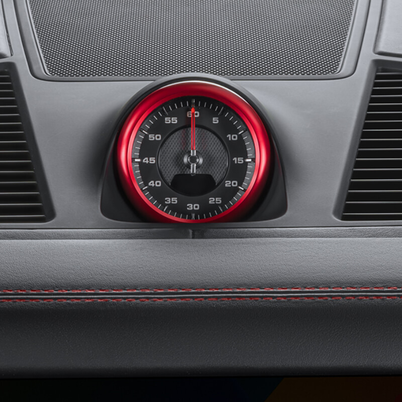 Asign Aluminum Alloy Sport Chrono Stopwatch Trim Ring for Porsche