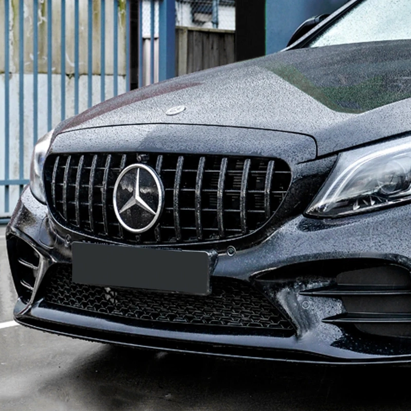Asign Front Grille for Mercedes-Benz C-Class – GT / Diamond / AMG / C63 S Style