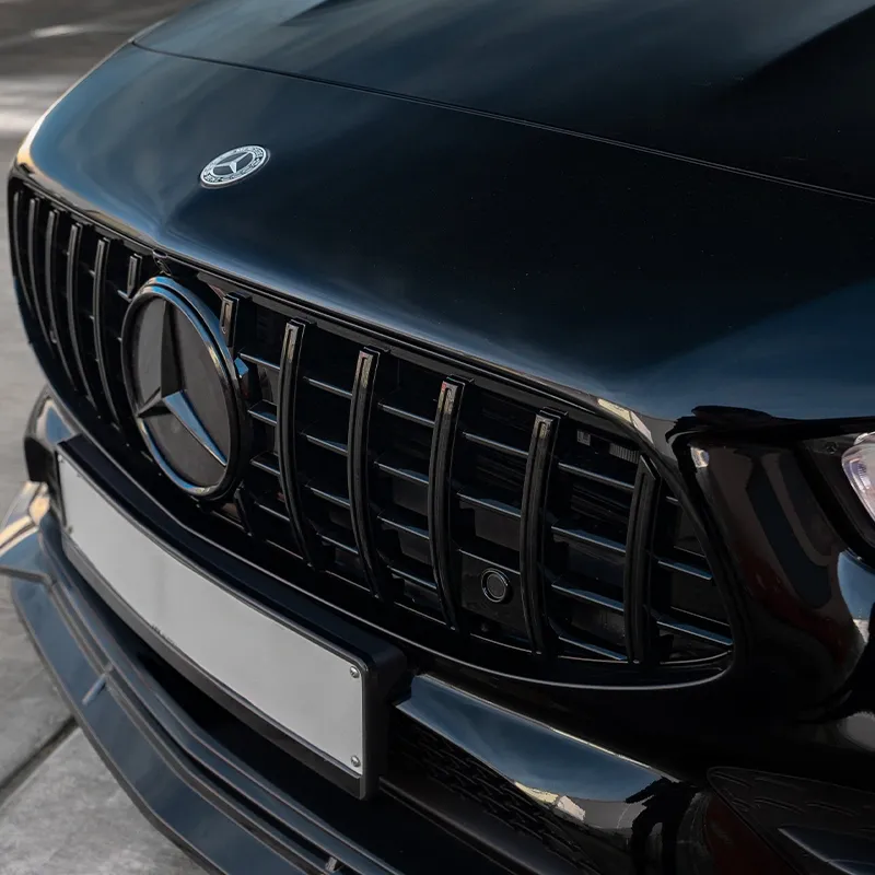 Asign Mirror Finish Front Grille Star Emblem for Mercedes-Benz – Flat / 3D Style