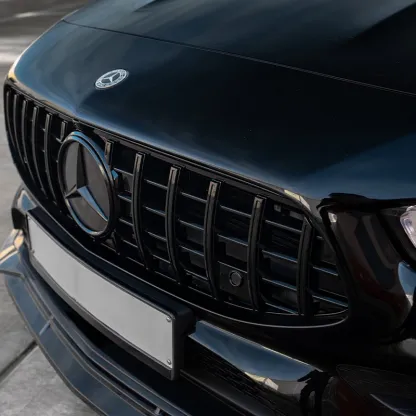 Asign Mirror Finish Front Grille Star Emblem for Mercedes-Benz – Flat / 3D Style