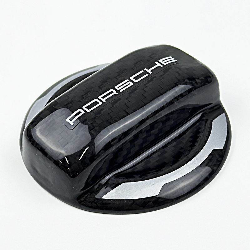 Asign Carbon-Style Fuel Tank Cap Cover for Porsche