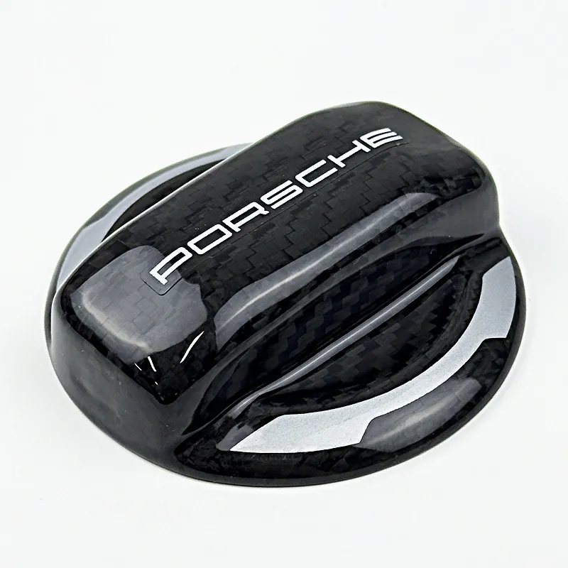 Asign Carbon-Style Fuel Tank Cap Cover for Porsche