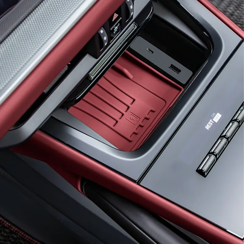 Asign Cup Holder & Console Mats for Porsche Cayenne (2018–2025)