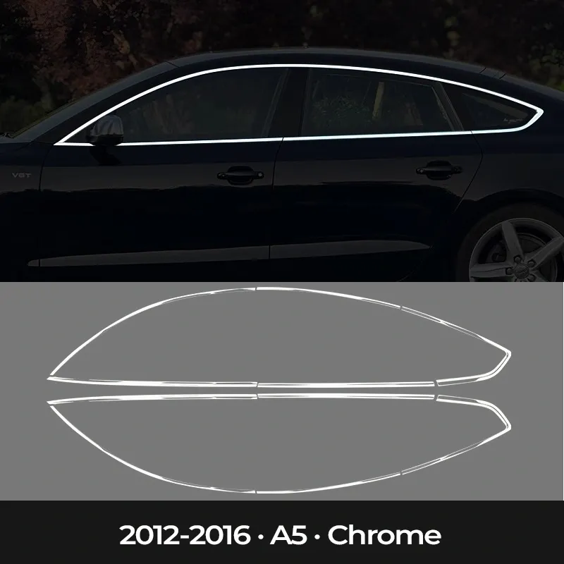 Asign Shadowline Style Window Trim for Audi A3 / A4 / A5 / A7