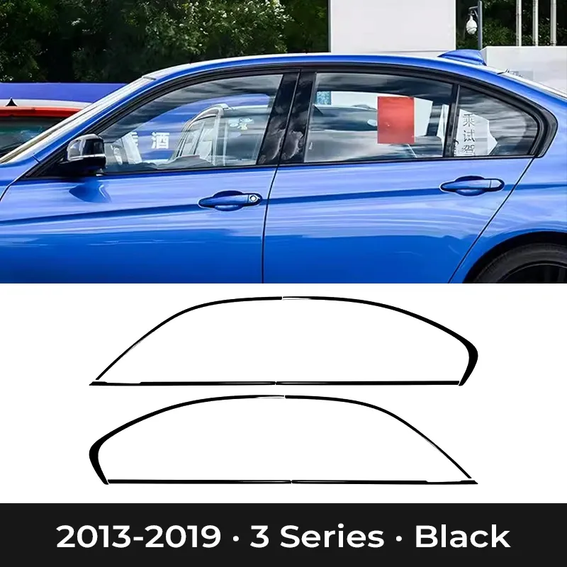 Asign Shadowline Window Trim Cover for BMW – Gloss Black Exterior Upgrade