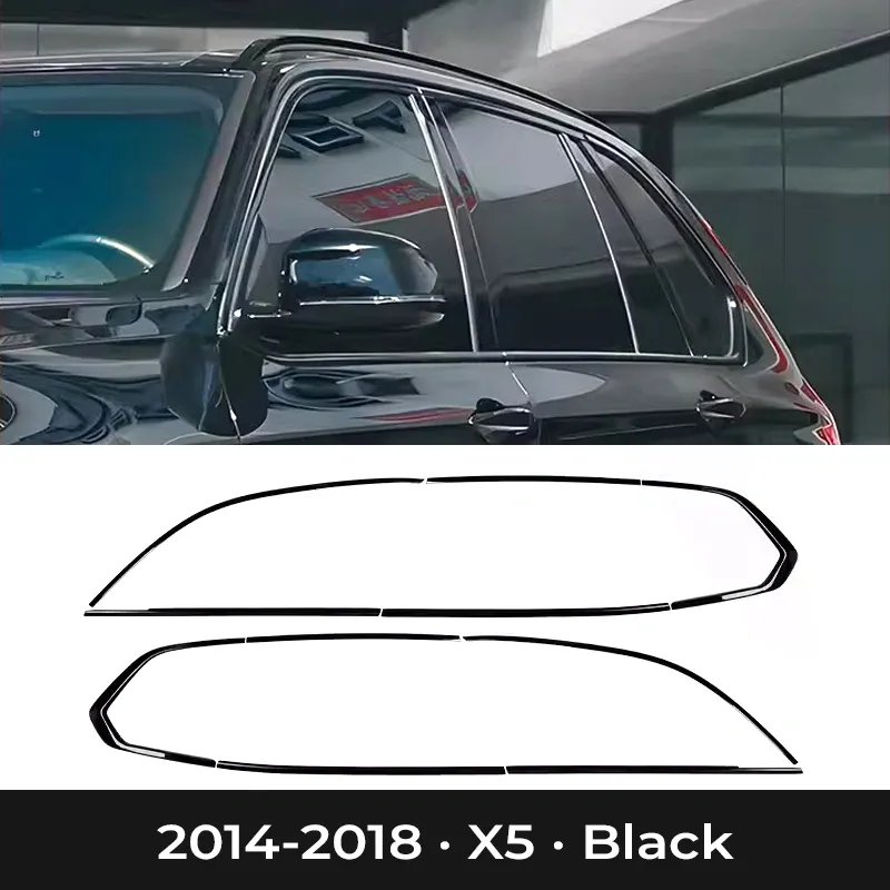 Asign Shadowline Window Trim Cover for BMW – Gloss Black Sport Upgrade