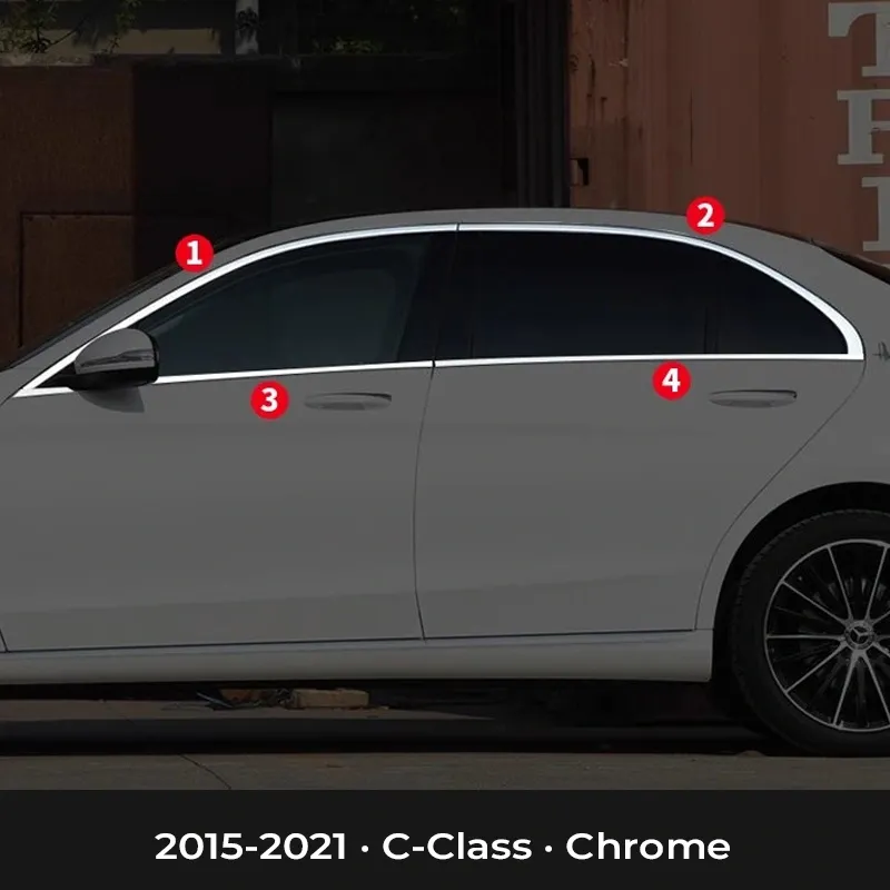 Asign Shadowline Window Trim for Mercedes-Benz C-Class / C-Class Coupe / C-Class Estate / E-Class / E-Class Coupe