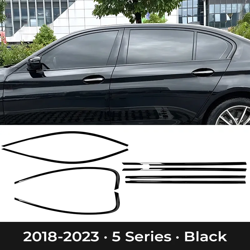 Asign Shadowline Window Trim Cover for BMW – Gloss Black Sport Upgrade