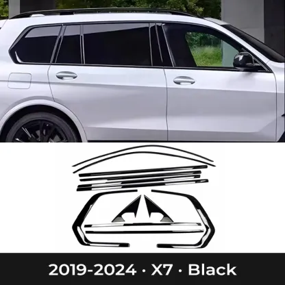 Asign Shadowline Window Trim Cover for BMW – Gloss Black Sport Upgrade