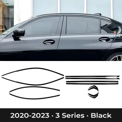 Asign Shadowline Window Trim Cover for BMW – Gloss Black Sport Upgrade