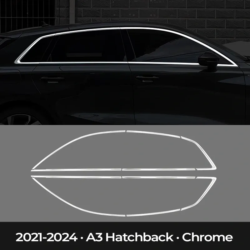 Asign Shadowline Style Window Trim for Audi A3 / A4 / A5 / A7