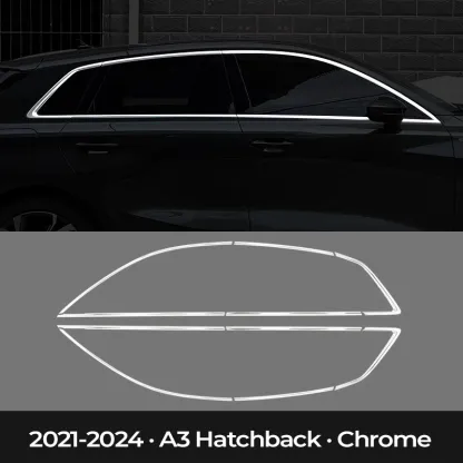 Asign Shadowline Style Window Trim for Audi A3 / A4 / A5 / A7