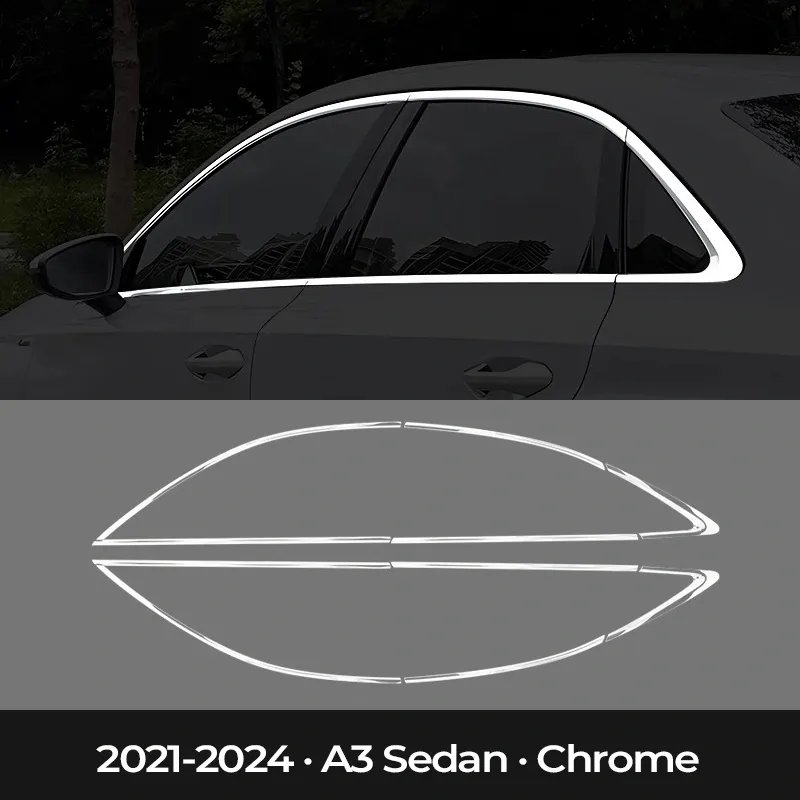 Asign Shadowline Style Window Trim for Audi A3 / A4 / A5 / A7