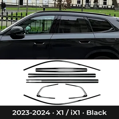 Asign Shadowline Window Trim Cover for BMW – Gloss Black Sport Upgrade