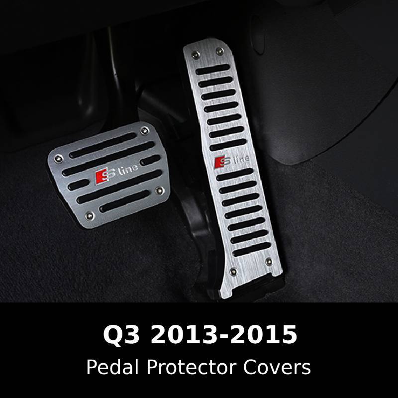 Asign Non-Slip Pedal Cover Set for Q3 2013-2015 Pedal Protector Covers