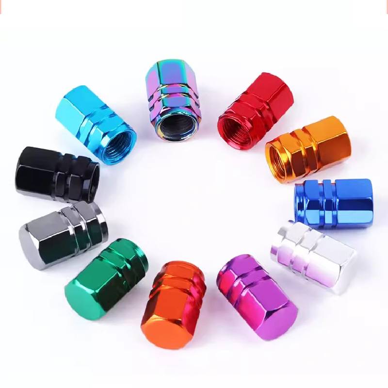 Asign Aluminum Valve Stem Caps For Universal Use