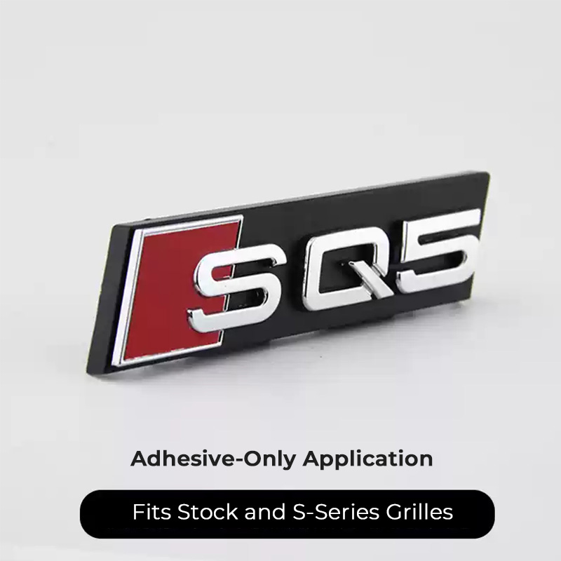 Asign Audi Grille Emblem - Fits Both Honeycomb & OEM Grilles